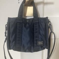 美品⭐︎ヘッドポーター タンカーミニ XS 2way ショルダー ネイビー 美品⭐︎ヘッドポーター タンカーミニ XS 2way ショルダー ネイビー