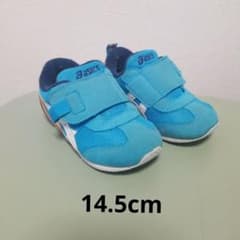 asics スクスク ベビーシューズ スニーカー 14.5cm ブルーのサムネイル