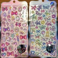 【正規品】ボンボンドロップシール　ちゅるきら　ほうせき　バルーン　犬　オーロラのサムネイル
