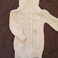 ひさ様専用♡新品タグ付き！babygap♡タートルニットワンピのサムネイル