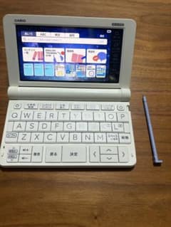 CASIO 電子辞書 EX-word XD-SV4750（ケース・タッチペン付） - メルカリ