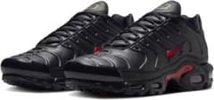 Nike Air Max Plus プレミアム　ブラック/レッドのサムネイル