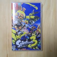 Splatoon 3 Nintendo Switch ソフトのサムネイル