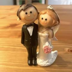 結婚式　トッパー　ウェディングケーキ装飾のサムネイル