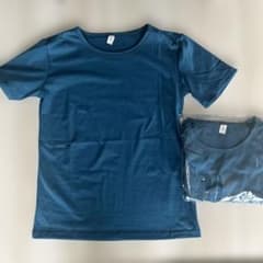レディース半袖 無地 Tシャツ接触冷感 Mサイズ2枚セットのサムネイル