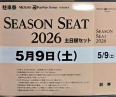 5/9(土)PayPayドーム駐車場 無料駐車券 ピンクフルデー開催日 - メルカリ