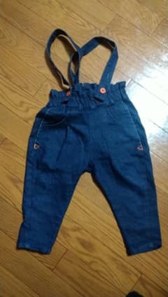 デニム　サロペ　5/26まで300円★★のサムネイル