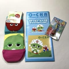 가챠핀 & 무크 양말 + 두건 + 스트랩 마스코트