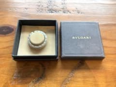 BVLGARI キーリング シルバーカラー　箱付きのサムネイル