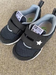 moonSTAR 16.0cm ベビー キッズ スニーカー ブラックのサムネイル