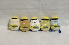 Sumikko Gurashi Doctor Yellow palm-sized plush toy "Set of 5"