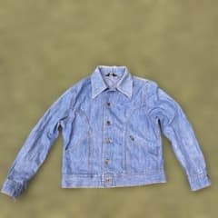 USA製 Lee リー 三角タグ デニムジャケット Gジャン アメカジ古着 USA製 Lee リー 三角タグ デニムジャケット Gジャン アメカジ古着