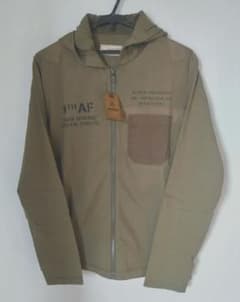 AVIREX 胸ポケ付き ミリタリー ジップパーカー