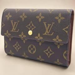 ルイヴィトン ポルトトレゾール エテュイパピエ 三つ折り財布