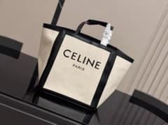 CELINE ホリゾンタル カバ キャンバス トートバッグ - メルカリ