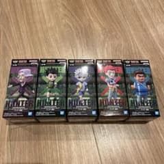 HUNTER×HUNTER ワールドコレクタブルフィギュア　5種コンプセット
