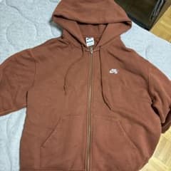 NIKE SB ジップアップパーカー ブラウンのサムネイル