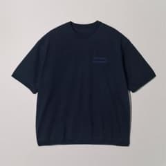 ennoy Short sleeve hem rib tee NAVYのサムネイル