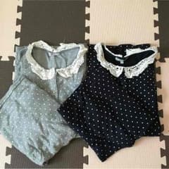 マタニティ 授乳口付き部屋着 2着セット まとめ売り min♡様専用のサムネイル