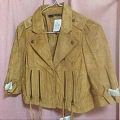 値下げ※豚革 ショートジャケットのサムネイル