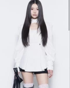 トップス meltthelady theredthread ponytail blouse meltthelady theredthread ponytail blouse - メルカリ