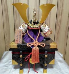 龍玉作 木箱入り 端午の節句 兜 - メルカリ