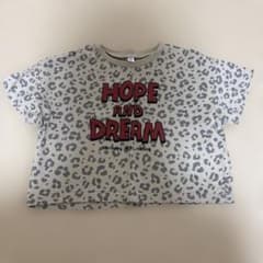 しまむら　ヒョウ柄　半袖Tシャツ　90cmのサムネイル
