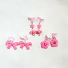 キッズイヤリング3点セットのサムネイル