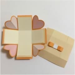 「オレンジ系」プレゼントボックス ミニ♡のサムネイル