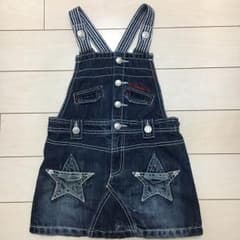 Daddy Oh Daddy デニムジャンパースカート 110cmのサムネイル