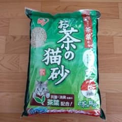 お茶の猫砂　猫トイレ砂　7L✕４のサムネイル