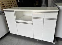 NITORIキッチンカウンター(リガーレ160CT WH)幅160cm Used NITORIキッチンカウンター(リガーレ160CT WH)幅160cm Used