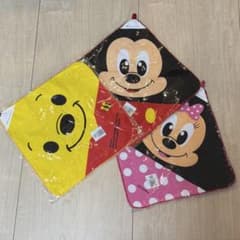 ディズニー ループ付タオル 3枚セットのサムネイル