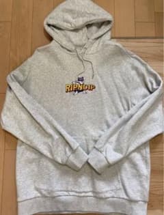 RIPNDIP 本日限定　リップンディップ　パーカー　グレーのサムネイル