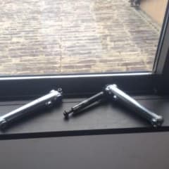 bmx mission 単品 クランク メッキ 160mm 左ドライブ 可能 - メルカリ