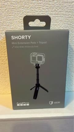 【新品未開封】GoPro Shorty ミニ延長ポール + 三脚　純正のサムネイル