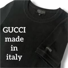 90s オールド GUCCI グッチ リブカットソー 半袖 イタリア製 90s オールド GUCCI グッチ リブカットソー 半袖 イタリア製 - メルカリ