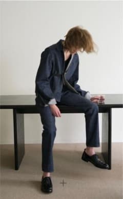 sunsea 18aw teketeke インディゴのサムネイル