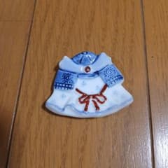 兜の箸置き 陶器製のサムネイル