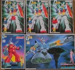 未組立】ガンプラ 旧キット ガンダム ガンキャノン ジオング 1/144