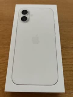 ほぼ未使用 iPhone16plus 256GB ホワイトのサムネイル