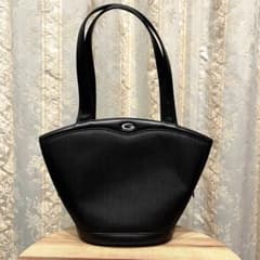 ✨人気✨GRES グレ ショルダーバッグ ハンドバッグ ホースヘア 黒色 
