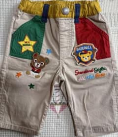 ミキハウス ハーフパンツ 90cm 野球モチーフのサムネイル