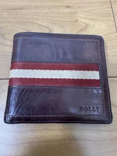 バリー ストライプ 折財布 トレインスポッティング パンチングレザー ブラウン BALLY 二つ折り財布 ブラウン レザー - メルカリ