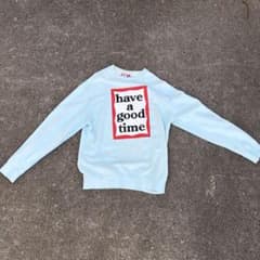 have a good time ライトブルー スウェット Lのサムネイル