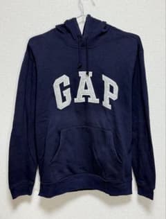 美品 GAP 裏起毛 パーカー ネイビー Mサイズのサムネイル