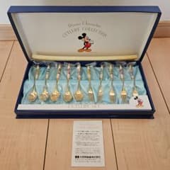 ディズニー カラトリーセット ゴールド スプーン フォーク