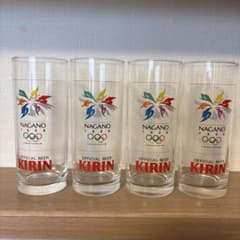 長野オリンピック 1998 KIRIN ビールグラス 4個セットのサムネイル