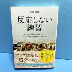 반응하지 않는 연습 모든 고민이 사라져 가는 부처의 초·합리적인 「생각법」