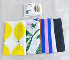 【新品・匿名配送】イケア IKEA リンニング キッチンクロス 4枚セットのサムネイル